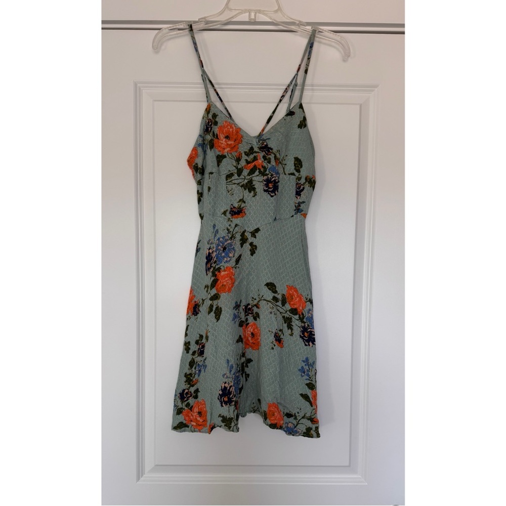 Free People Floral Mini Dress